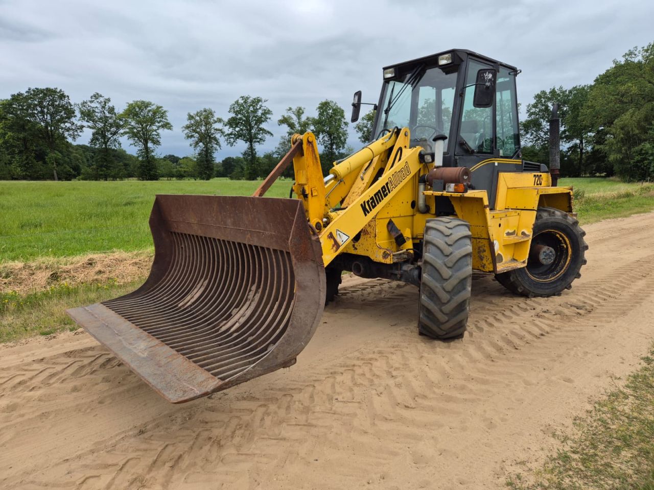 Kramer 720 wiellader Shovel 4x4x4