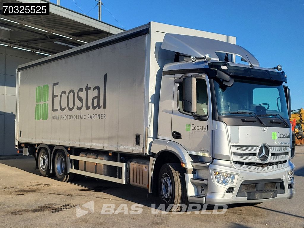 Mercedes Actros Actros 2646 6X2 Curtainsides 3000kg Ladebordwand Air suspension Automatic Euro 6