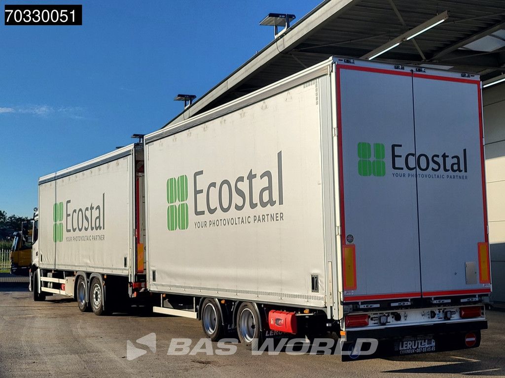Mercedes Actros Actros 2646 6X2 Curtainsides Combi 3000kg Ladebordwand Automatic Engine brake Euro 6