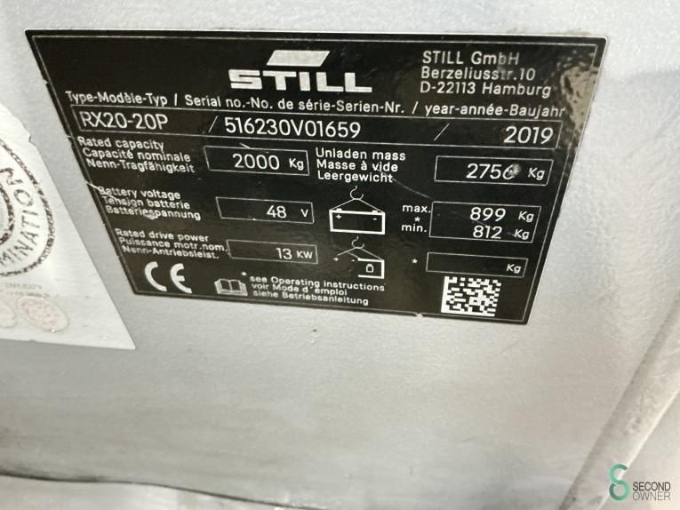 Forklifts Electric Still RX20-20P 2019