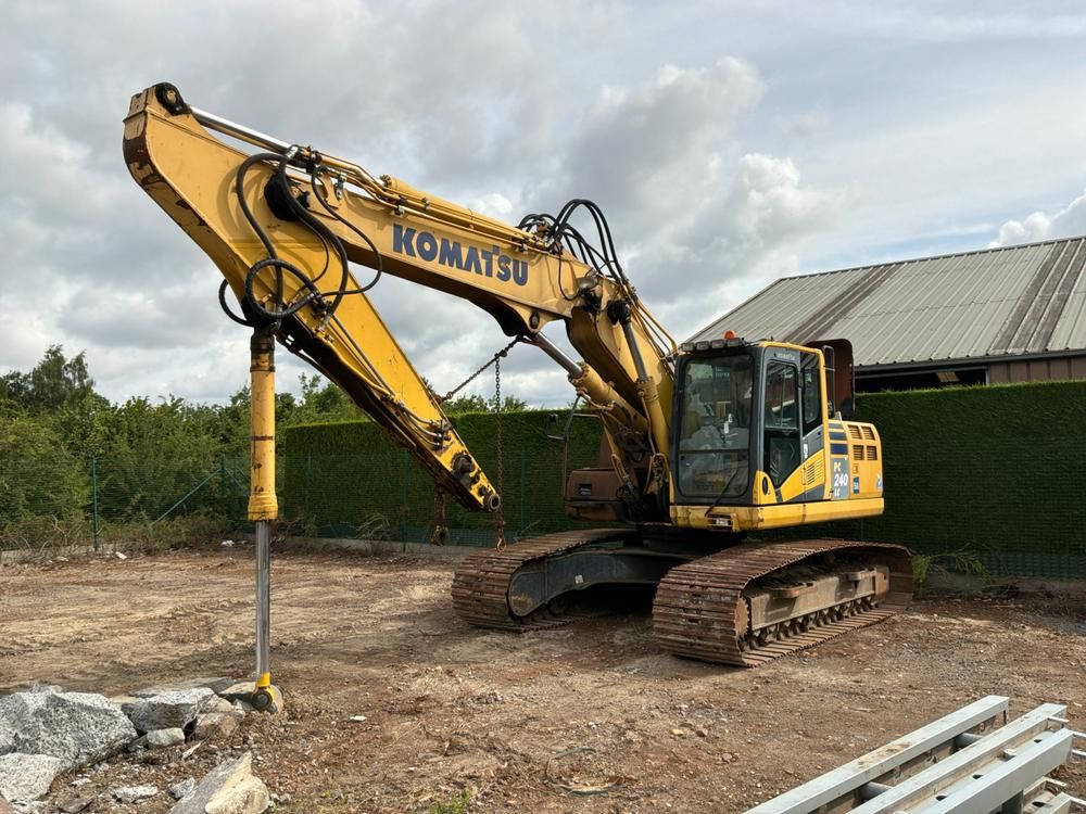 2013 Komatsu PC240LC-10 Rupsgraafmachine (met brandschade)