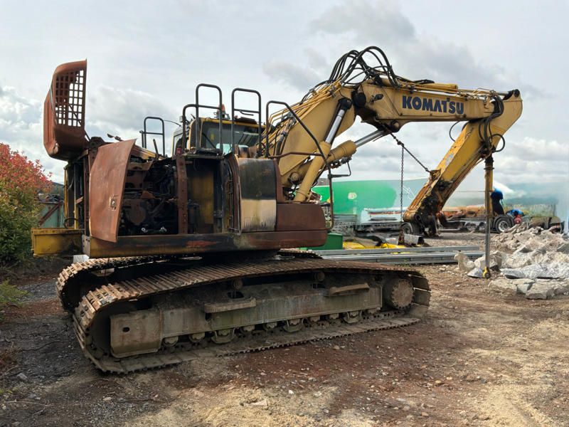 2013 Komatsu PC240LC-10 Rupsgraafmachine (met brandschade)