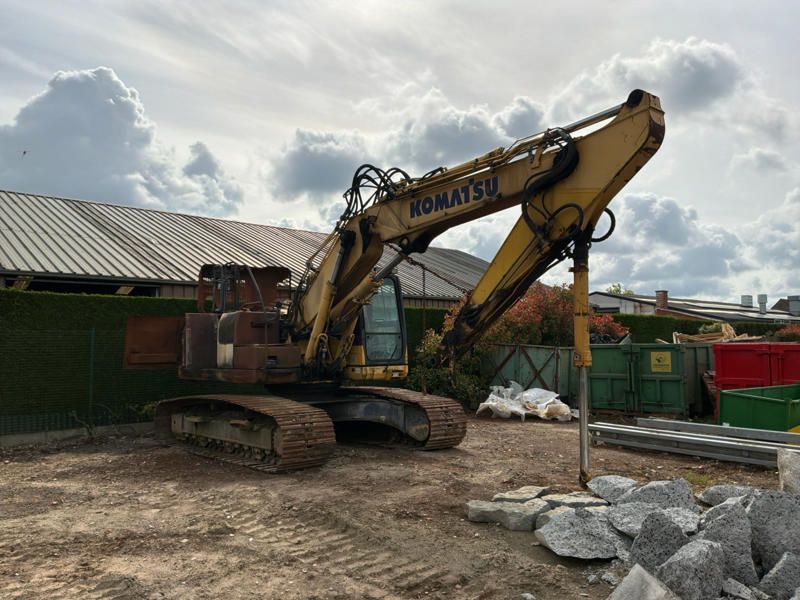 2013 Komatsu PC240LC-10 Rupsgraafmachine (met brandschade)