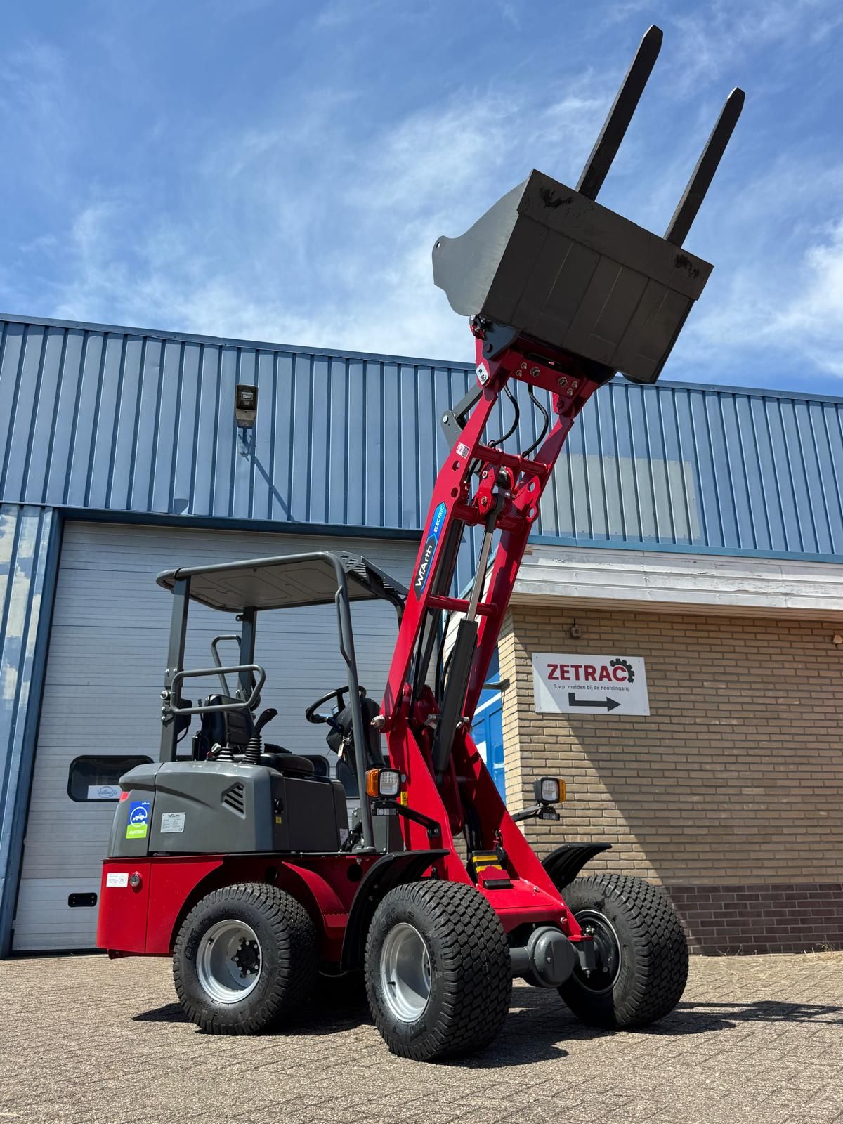 Elektrische minishovel shovel