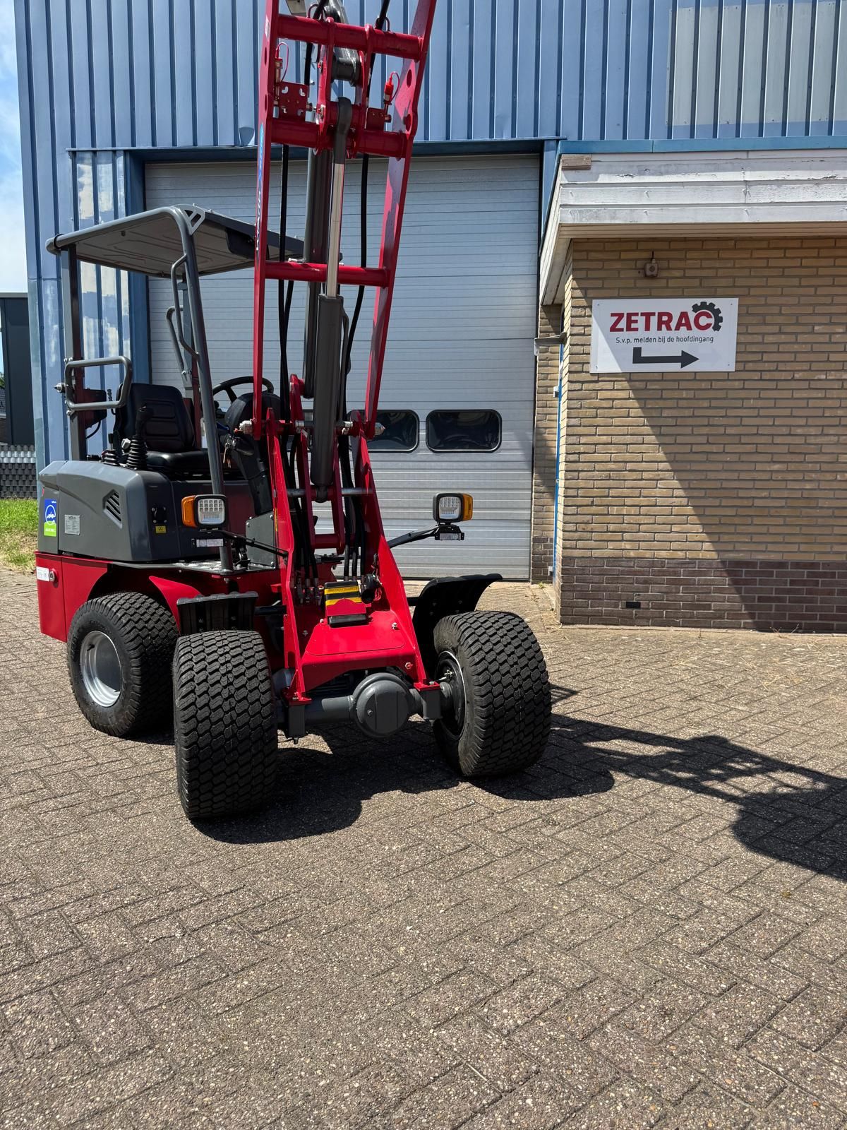 Elektrische minishovel shovel