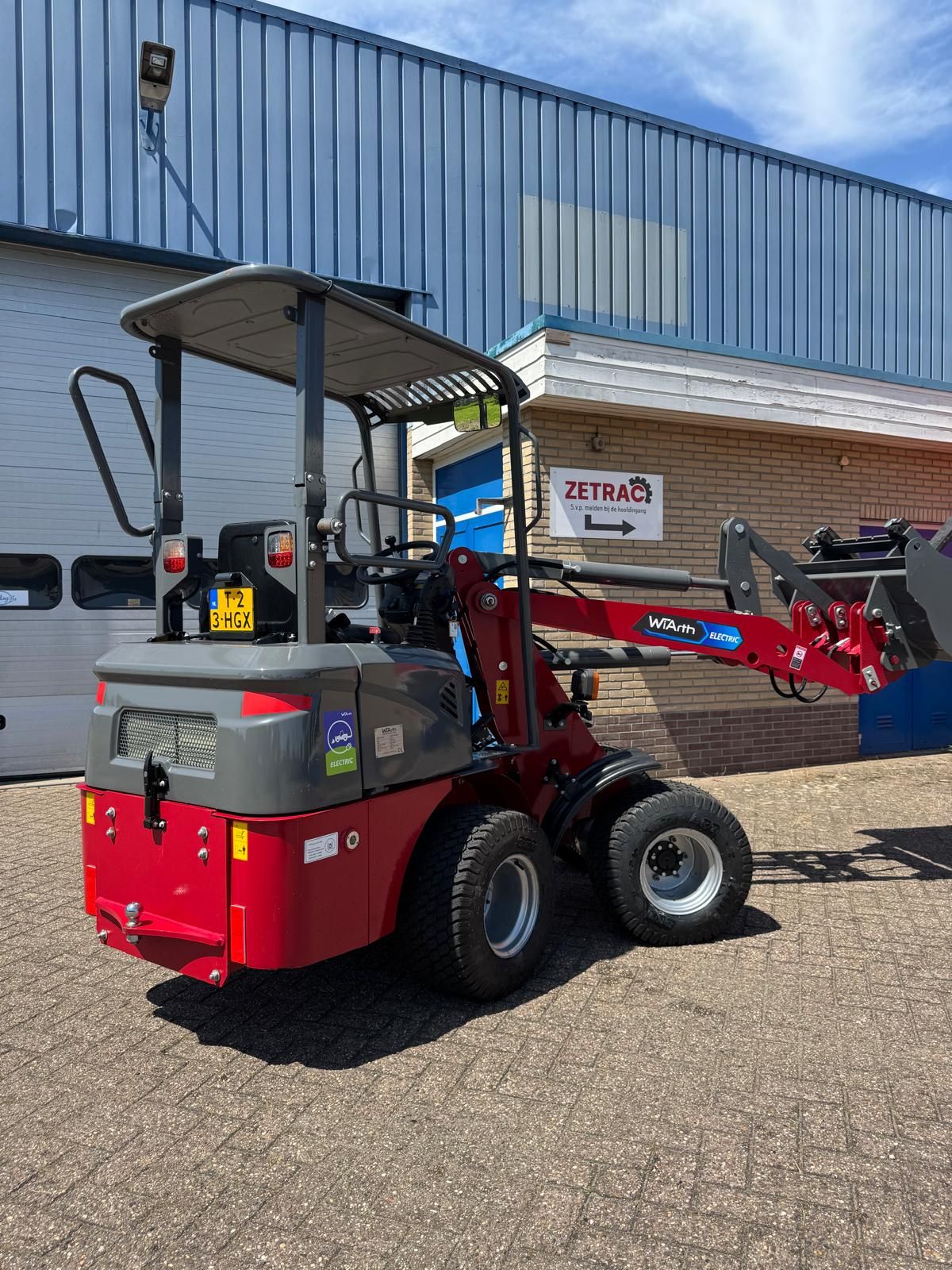 Elektrische minishovel shovel