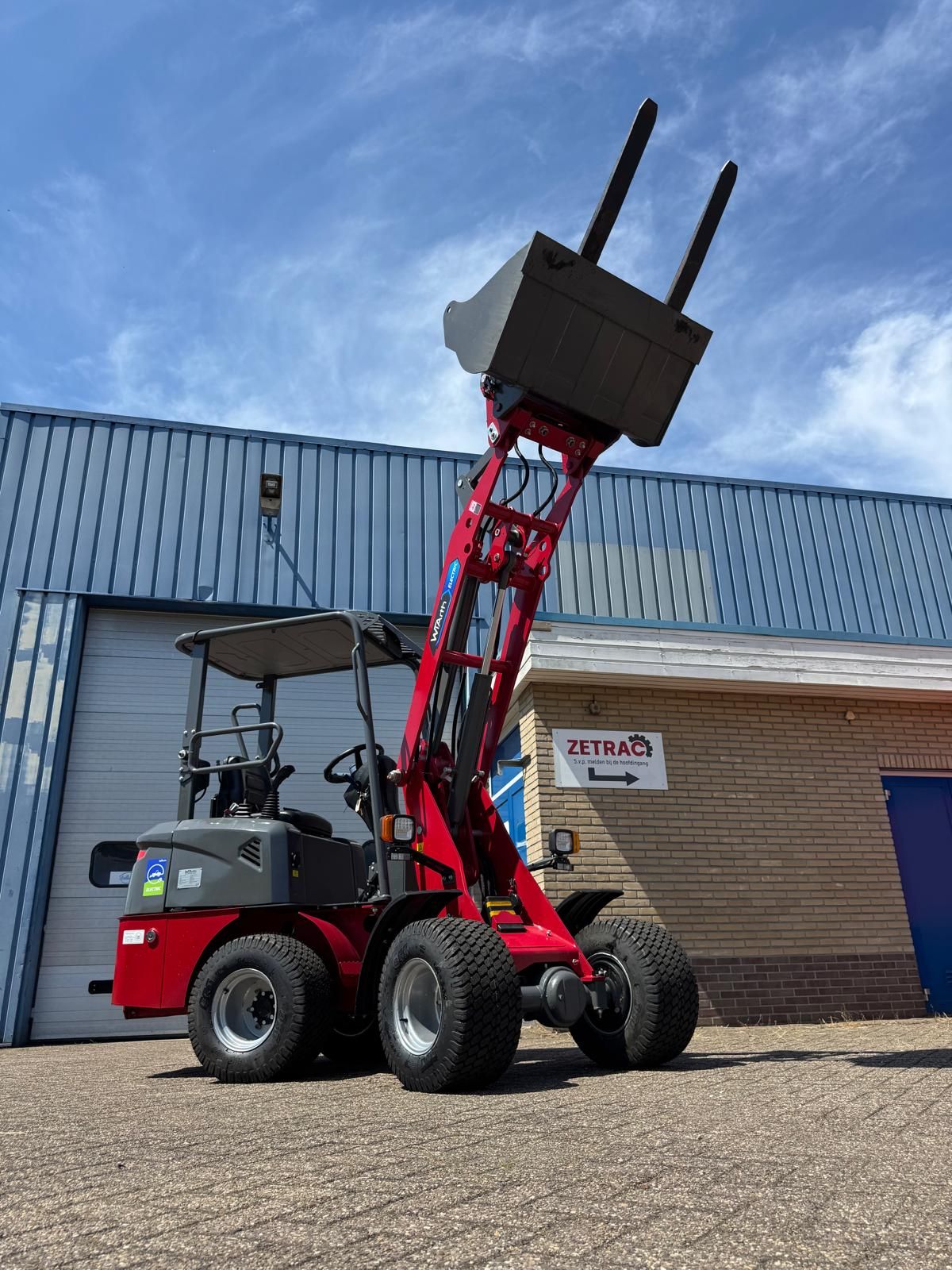 Elektrische minishovel shovel