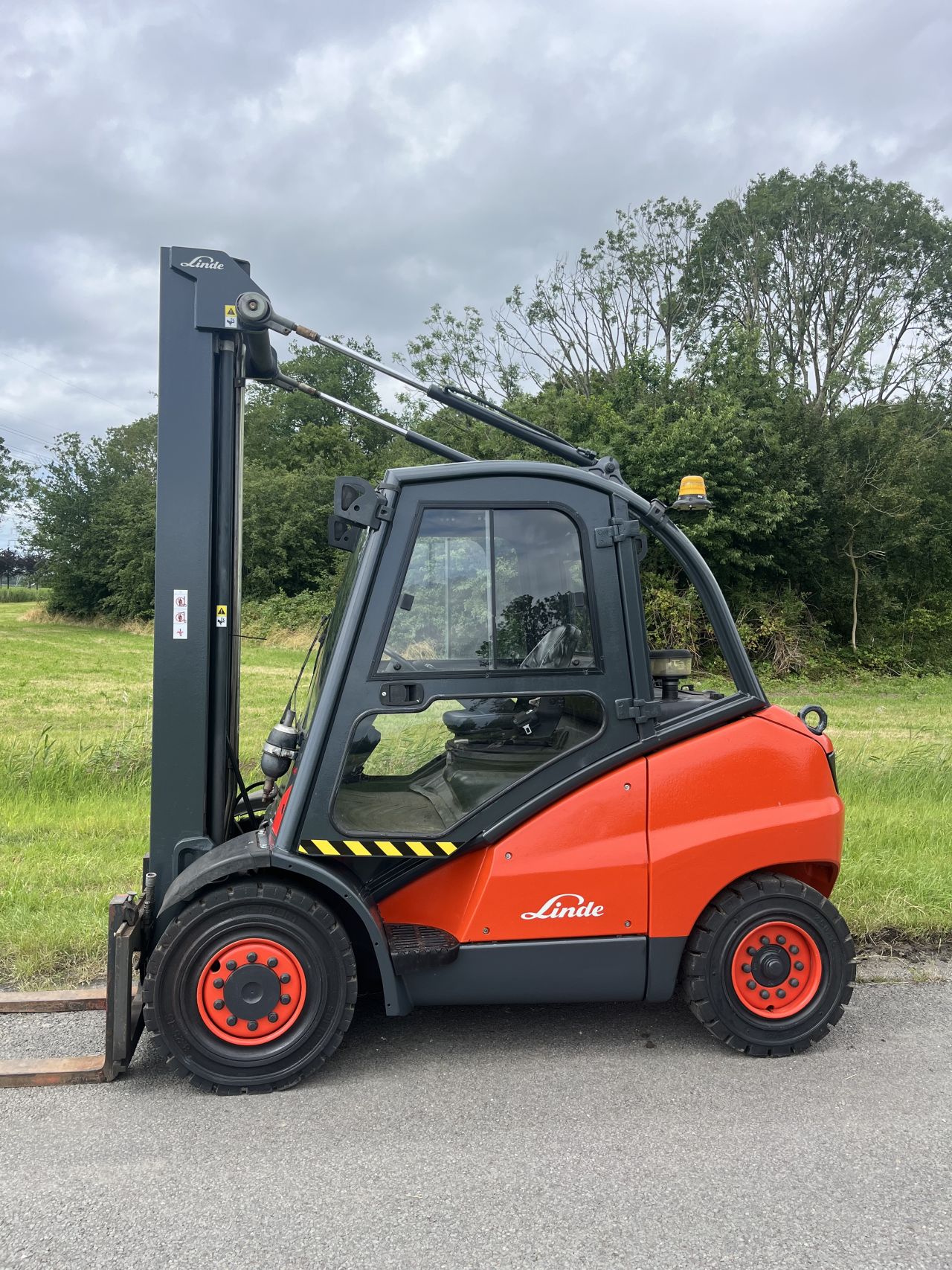Linde H45D diesel heftruck triplo 4 functie’s