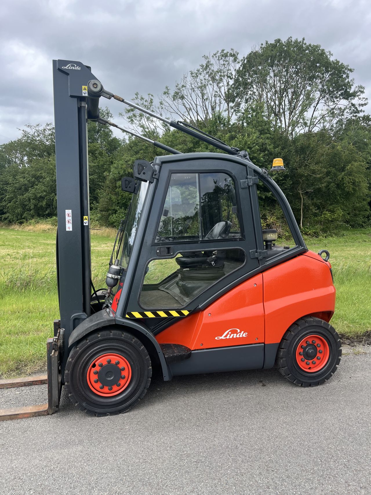Linde H45D diesel heftruck triplo 4 functie’s