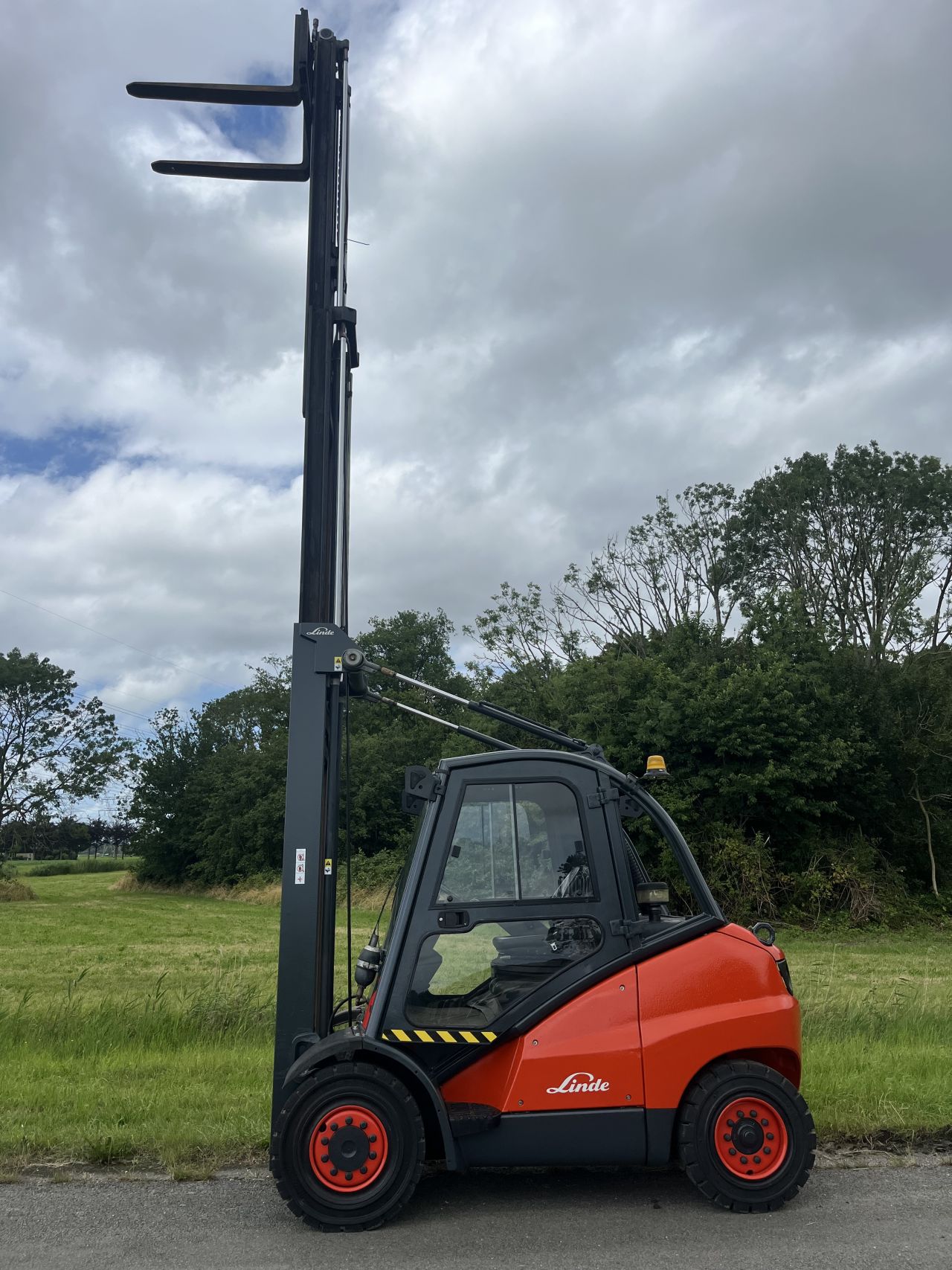 Linde H45D diesel heftruck triplo 4 functie’s