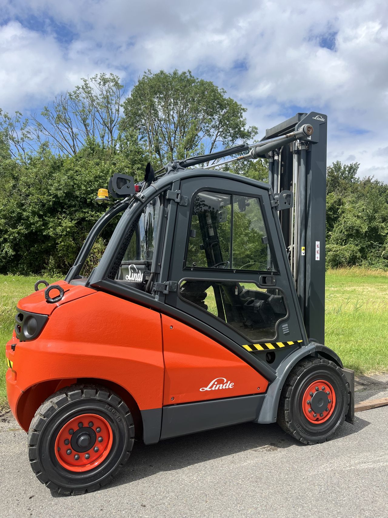 Linde H45D diesel heftruck triplo 4 functie’s