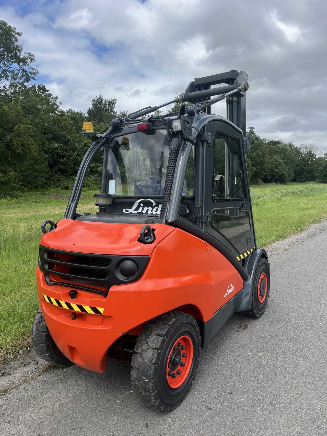 Linde H45D diesel heftruck triplo 4 functie’s