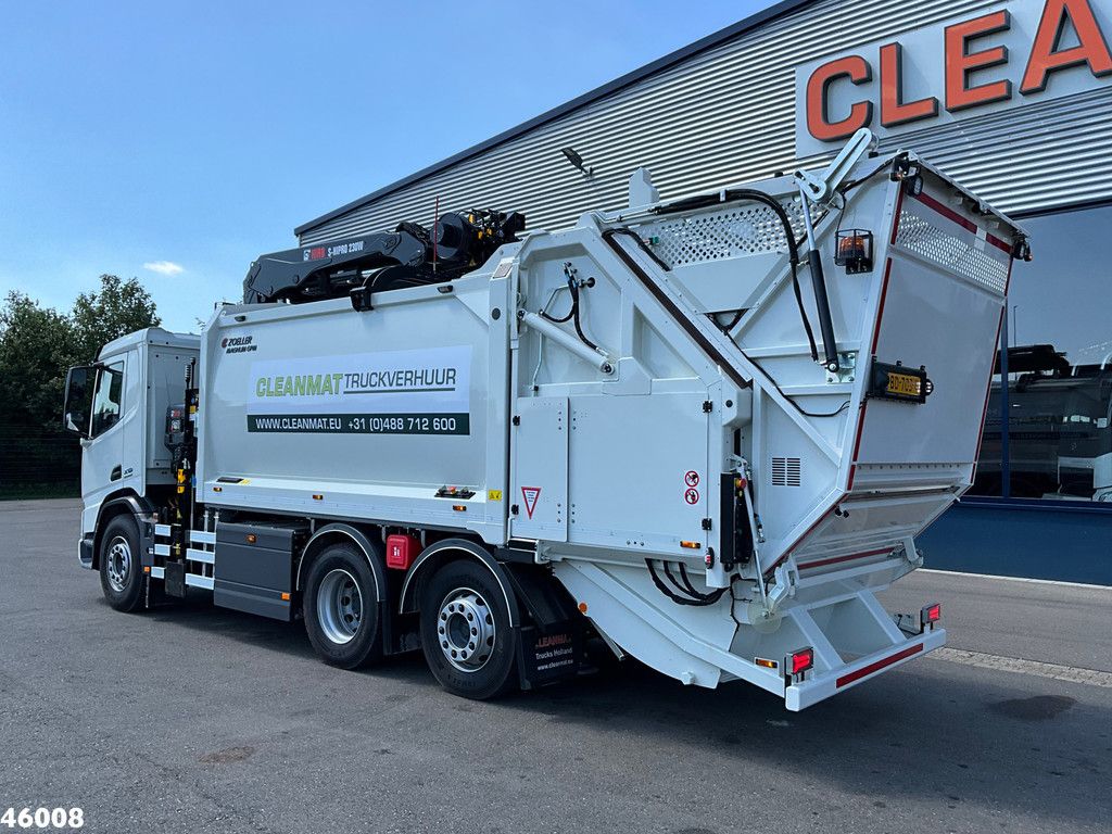 DAF FAN XD 220 Hiab 23 Tonmeter laadkraan FULL ELECTRIC