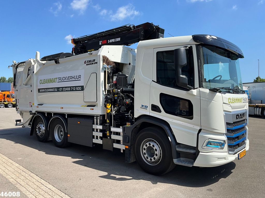 DAF FAN XD 220 Hiab 23 Tonmeter laadkraan FULL ELECTRIC