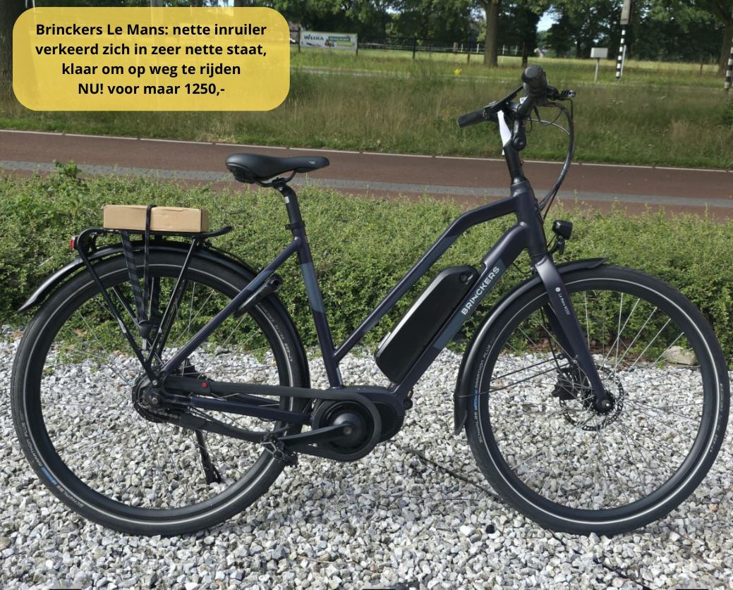 Elektrische fiets damesfiets herenfiets middenmotor