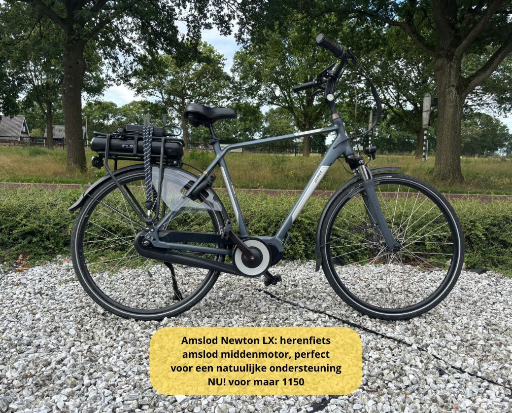 Elektrische fiets damesfiets herenfiets middenmotor