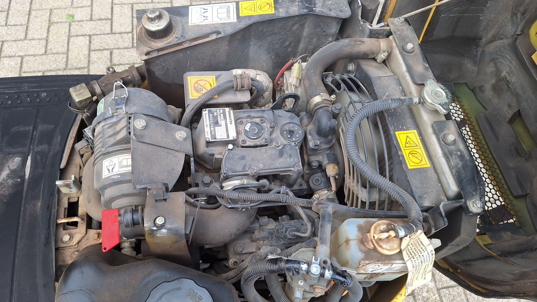 Minigraver Komatsu PC09 2015)