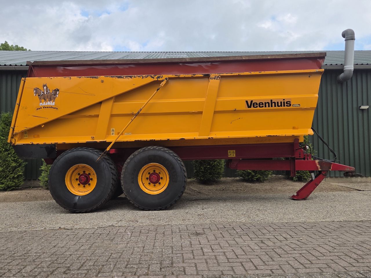 Veenhuis JVK 13000 Landbouwkipper Akkerbouwkipper kipper