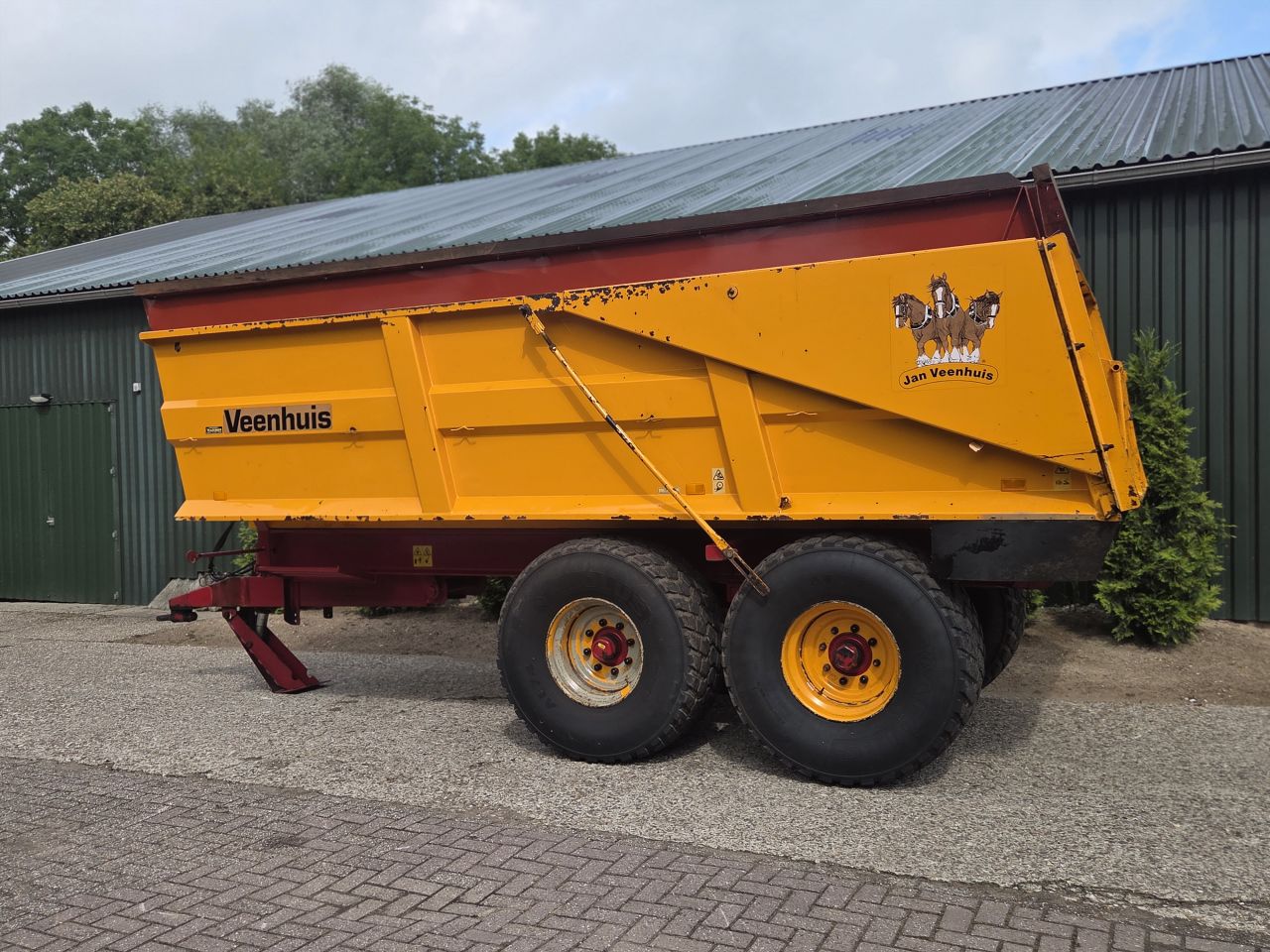 Veenhuis JVK 13000 Landbouwkipper Akkerbouwkipper kipper
