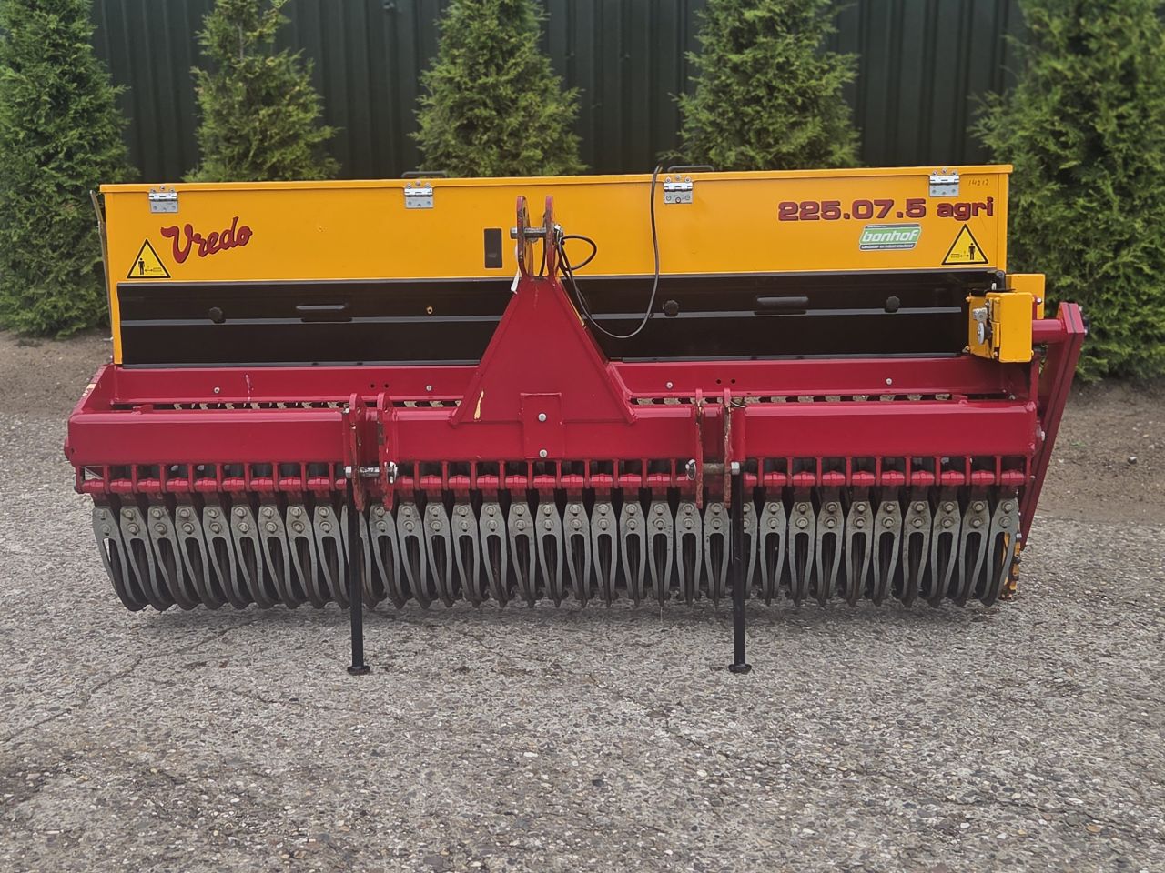 Vredo DZ 225.07.5 Agri Doorzaaimachine zaaimachine zaaier