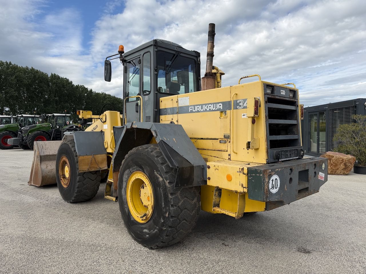 Furukawa 345 Shovel met weeg installatie
