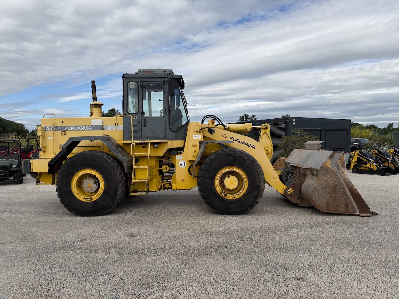 Furukawa 345 Shovel met weeg installatie