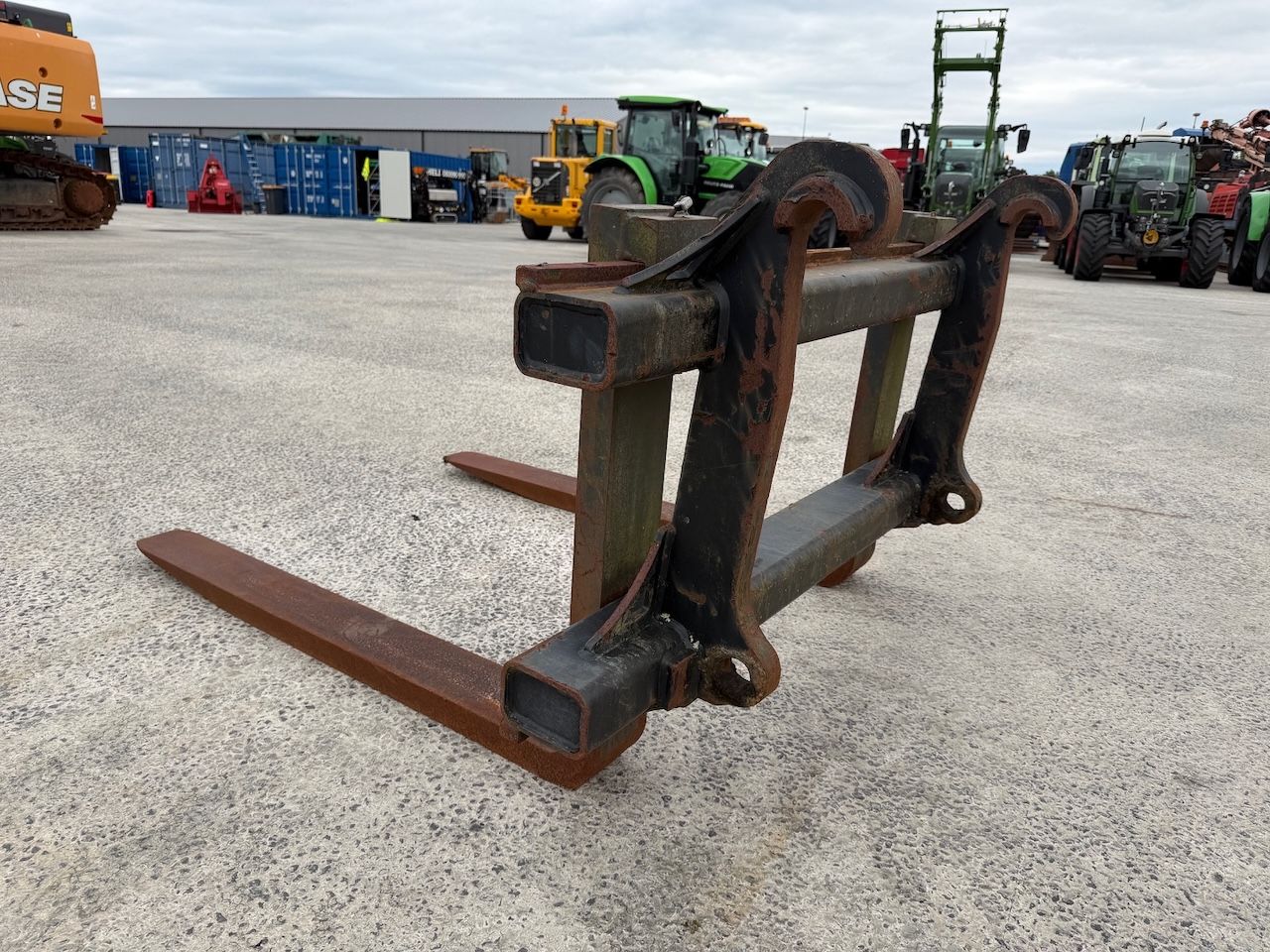 Palletvorken 150cm x 150cm ex Volvo L90H verstelbaar