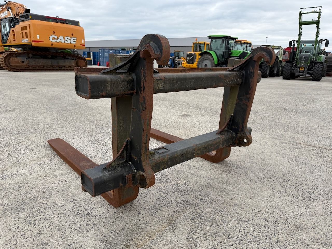 Palletvorken 150cm x 150cm ex Volvo L90H verstelbaar