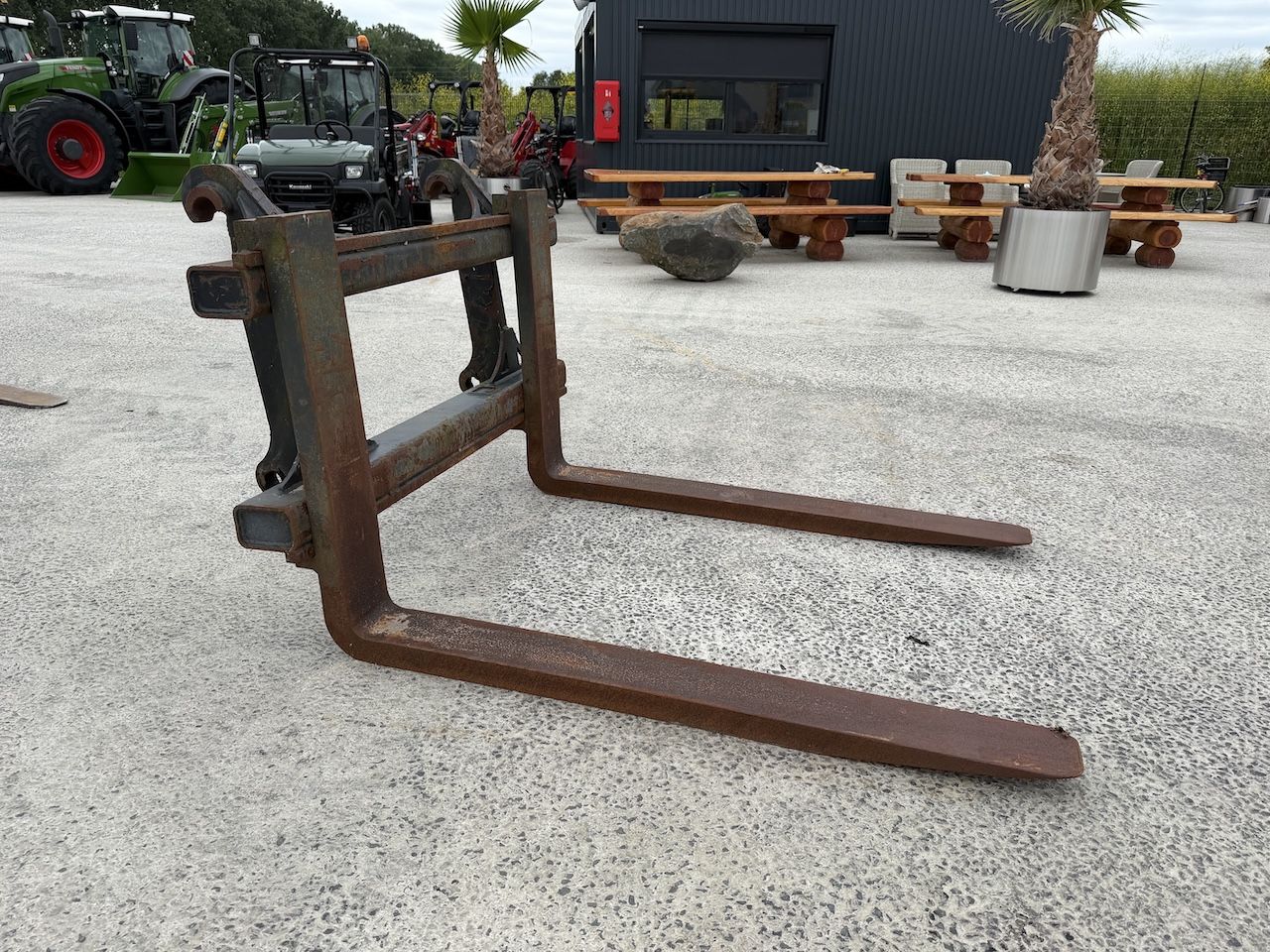 Palletvorken 150cm x 150cm ex Volvo L90H verstelbaar