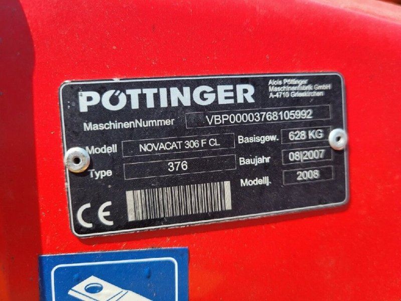 Pöttinger Novacat 306 F Classic