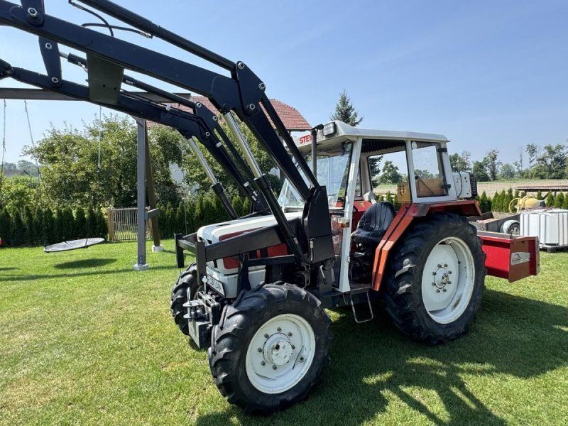 Steyr 8055A  + vollhydr. Frontlader + Rosensteiner