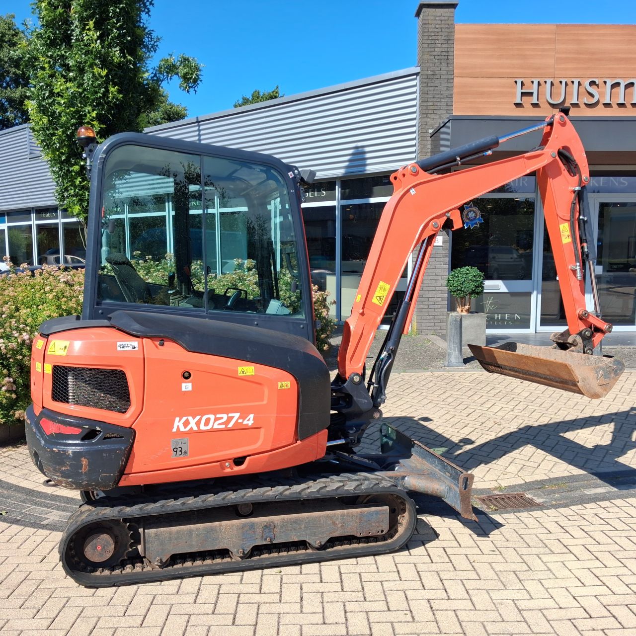 Kubota Kx027-4 Minigraver.