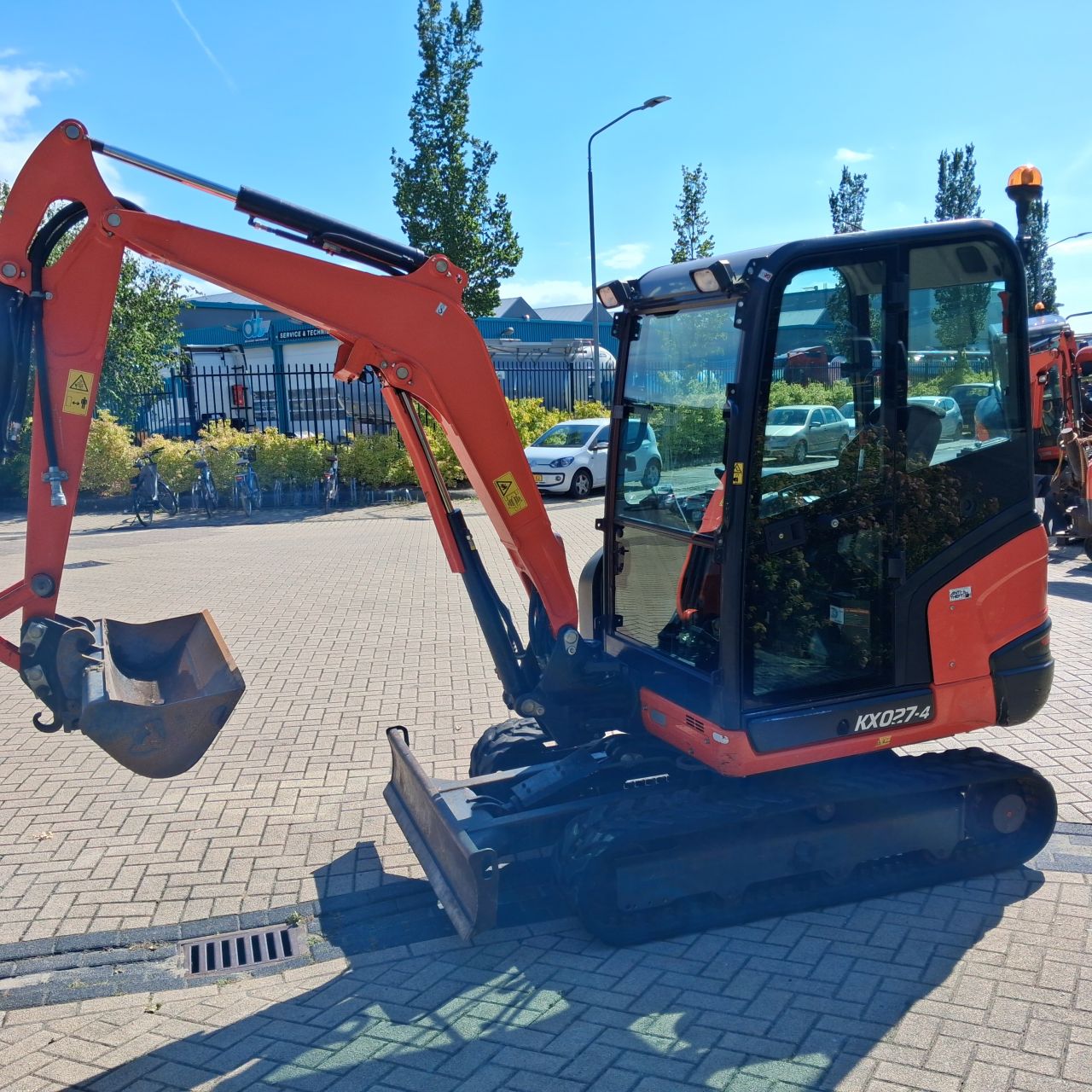 Kubota Kx027-4 Minigraver.