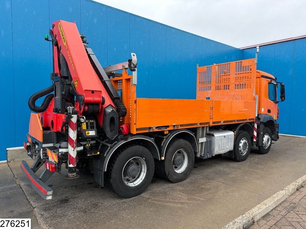 Mercedes Actros 2636 8x4, EURO 6, Palfinger, PTO