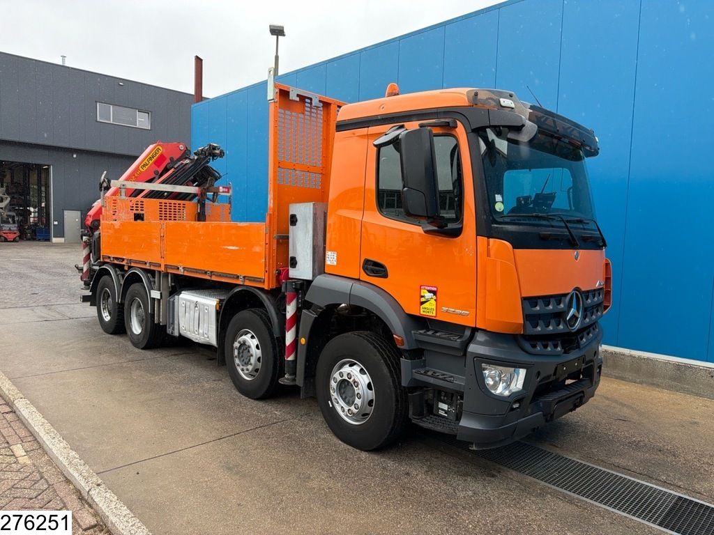 Mercedes Actros 2636 8x4, EURO 6, Palfinger, PTO