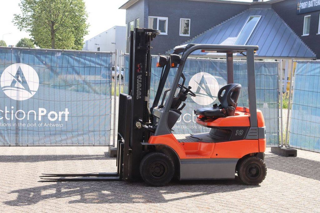 Toyota 7FB18 Elektrogabelstapler, 1750 kg, 5,0 m, Baujahr 2008