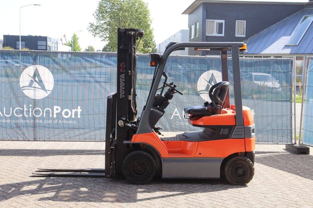 Toyota 7FB18 Elektrogabelstapler, 1750 kg, 5,0 m, Baujahr 2008