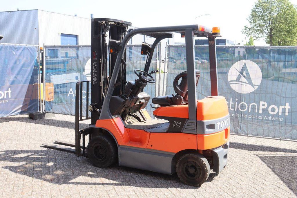 Toyota 7FB18 Elektrogabelstapler, 1750 kg, 5,0 m, Baujahr 2008