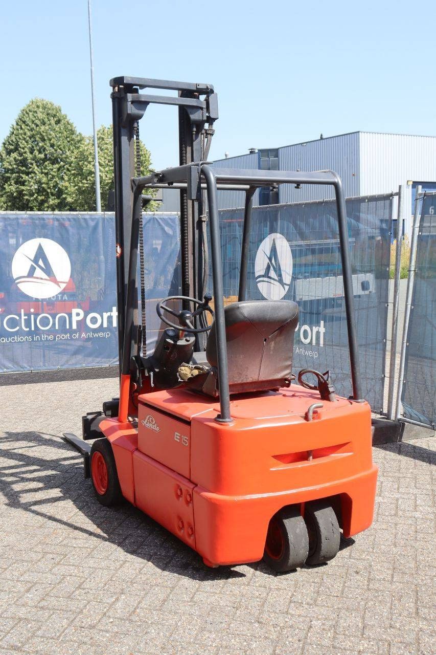 Linde E15 Elektrogabelstapler 1500 kg 1990