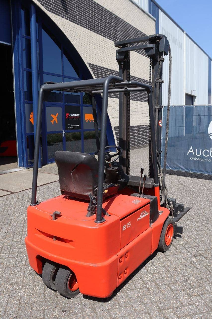 Linde E15 Elektrogabelstapler 1500 kg 1990