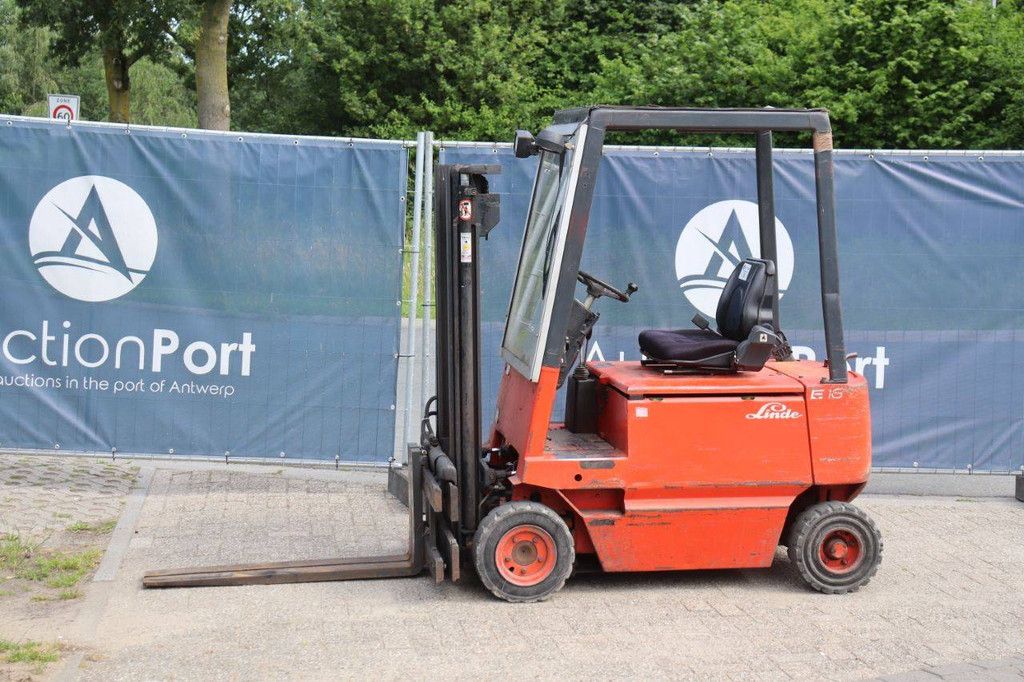 Linde E16P Elektrogabelstapler 1600 kg 1988