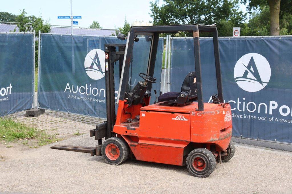 Linde E16P Elektrogabelstapler 1600 kg 1988