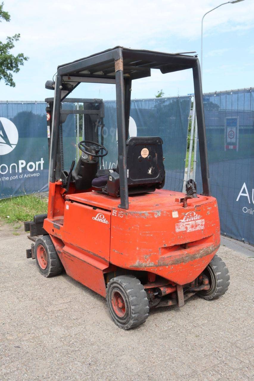 Linde E16P Elektrogabelstapler 1600 kg 1988