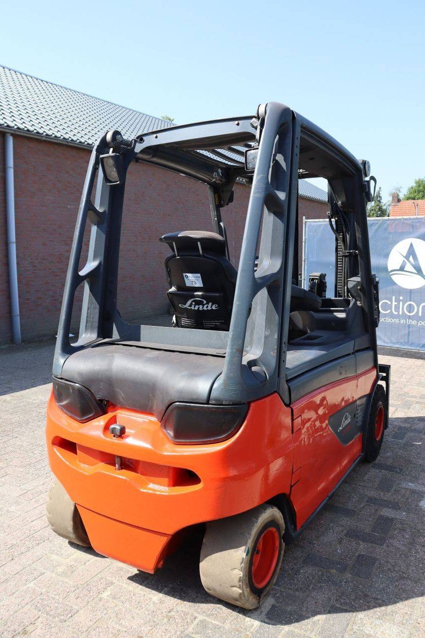 Linde E30L-01 Electric Forklift 3000kg 2015