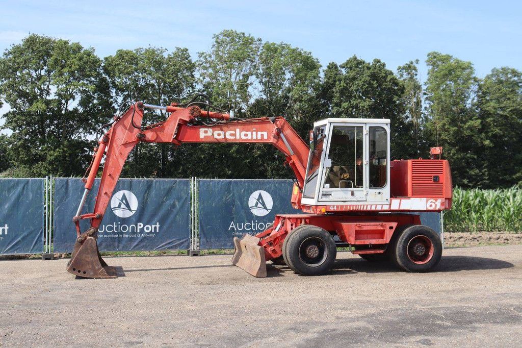 Radbagger Poclain 61 Diesel 50kW