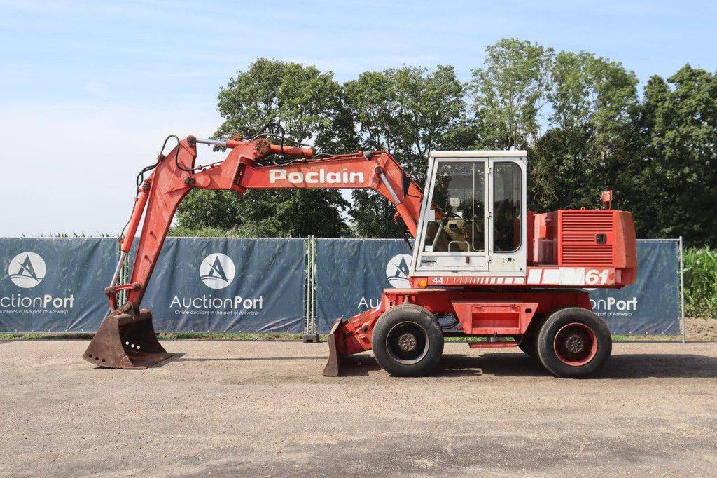 Radbagger Poclain 61 Diesel 50kW
