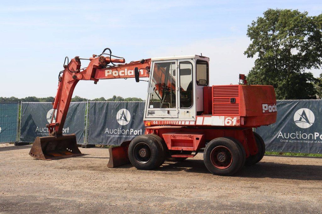 Radbagger Poclain 61 Diesel 50kW