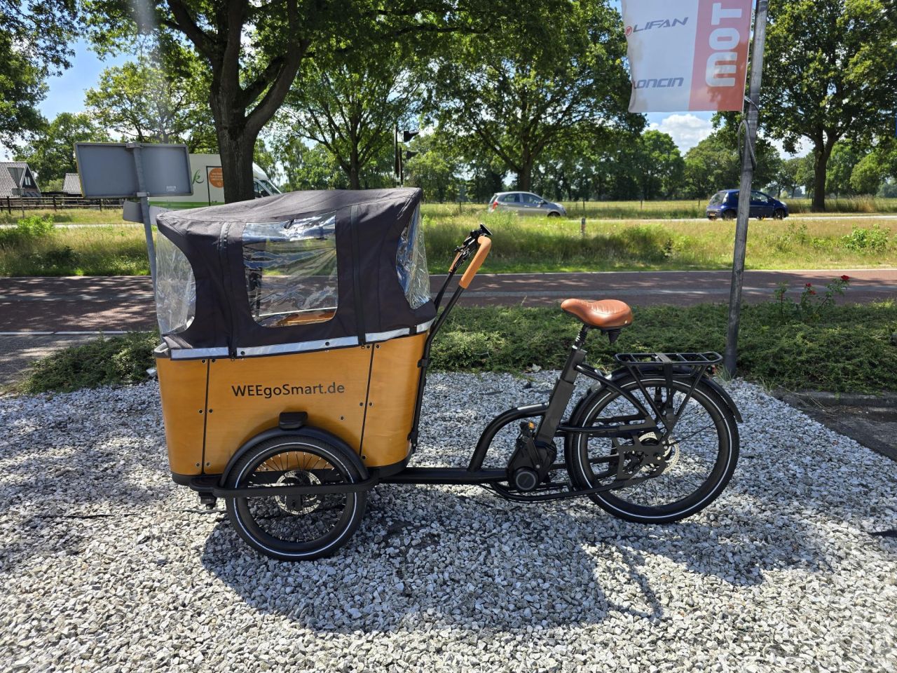 Bakfiets elektrische bakfiets cargobike hondenbakfiets ebike