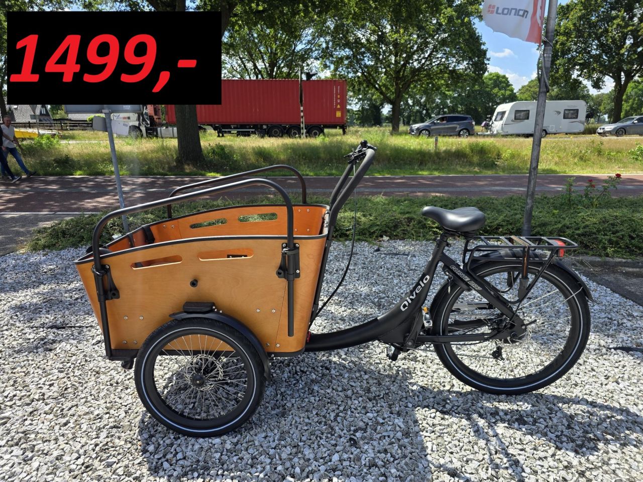 Bakfiets elektrische bakfiets cargobike hondenbakfiets ebike