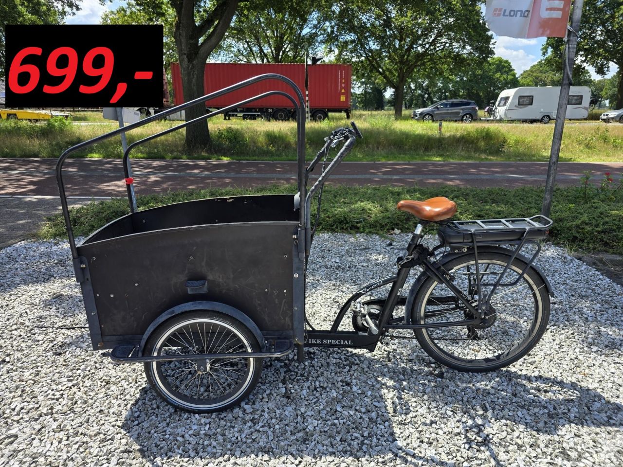 Bakfiets elektrische bakfiets cargobike hondenbakfiets ebike
